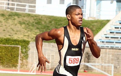 Webb breaks Bermuda 400m junior record