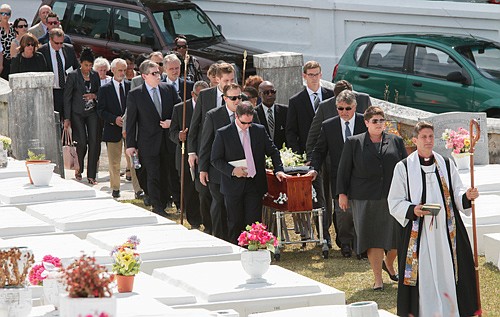 Ex-Speaker Barritt laid to rest