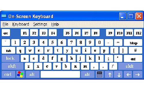 Set up your on-screen keyboard on a PC