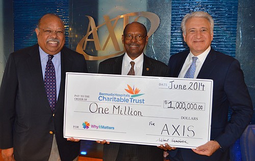 Axis gives $1m for new hospital wing