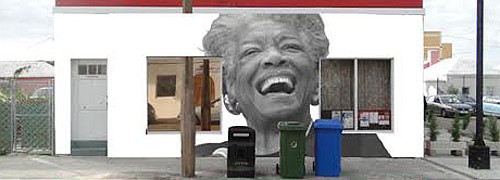Angelou to be commemorated with mural