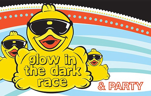 Glow Party benefits Friends of Hospice