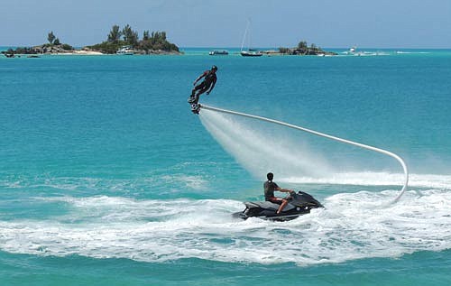 Flyboarding  is ‘killer’ for excitement