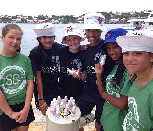 Somersfield students raise $45,000 for St. Baldrick's