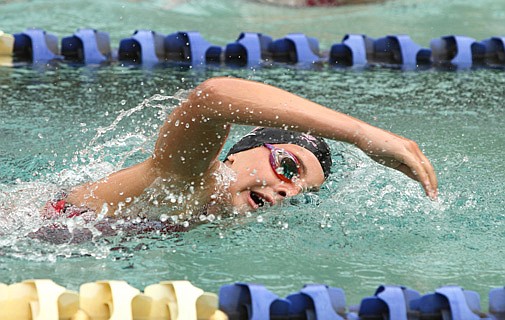 Positive day one for swimmers