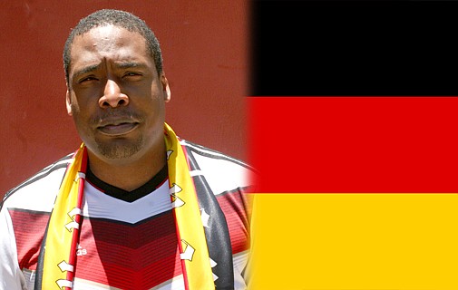 'If they control midfield, they'll win' says Bermudian Germany fan