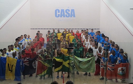 International Squash Championship opens in Bermuda