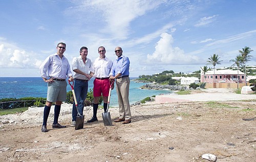 Pink Beach construction works to get underway following groundbreaking