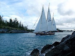 Spirit of Bermuda heads to the Canadian Maritimes