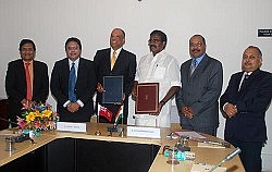 Bermuda signs tax information exchange agreement with India