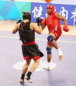 Jermal Woolridge wins a bronze at Wushu Worlds