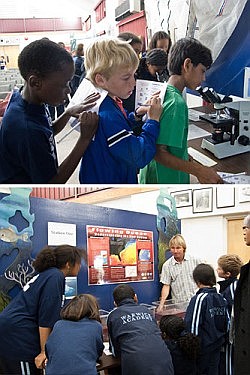 Students learn about the ocean from the experts