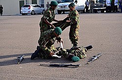 Cadets show off new skills during passing out parade