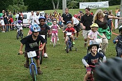 Record turnout for bike race